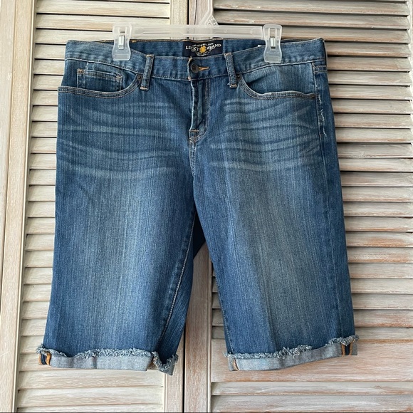Lucky Brand Pants - LUCKY BRAND Abbey cuffed Bermuda shorts size 14/32